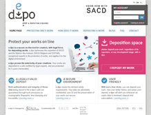 Tablet Screenshot of e-dpo.com